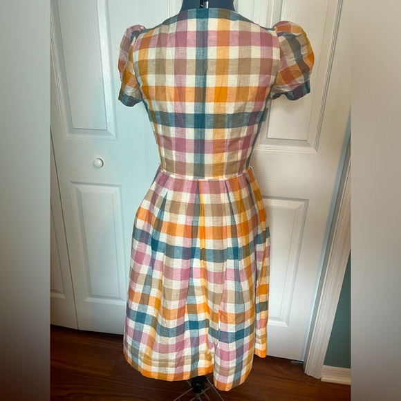 Gal Meets Glam Poppy Gingham Dress - Picture 12 of 14